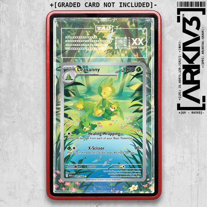 ARKIV3 TAG graded front - Red