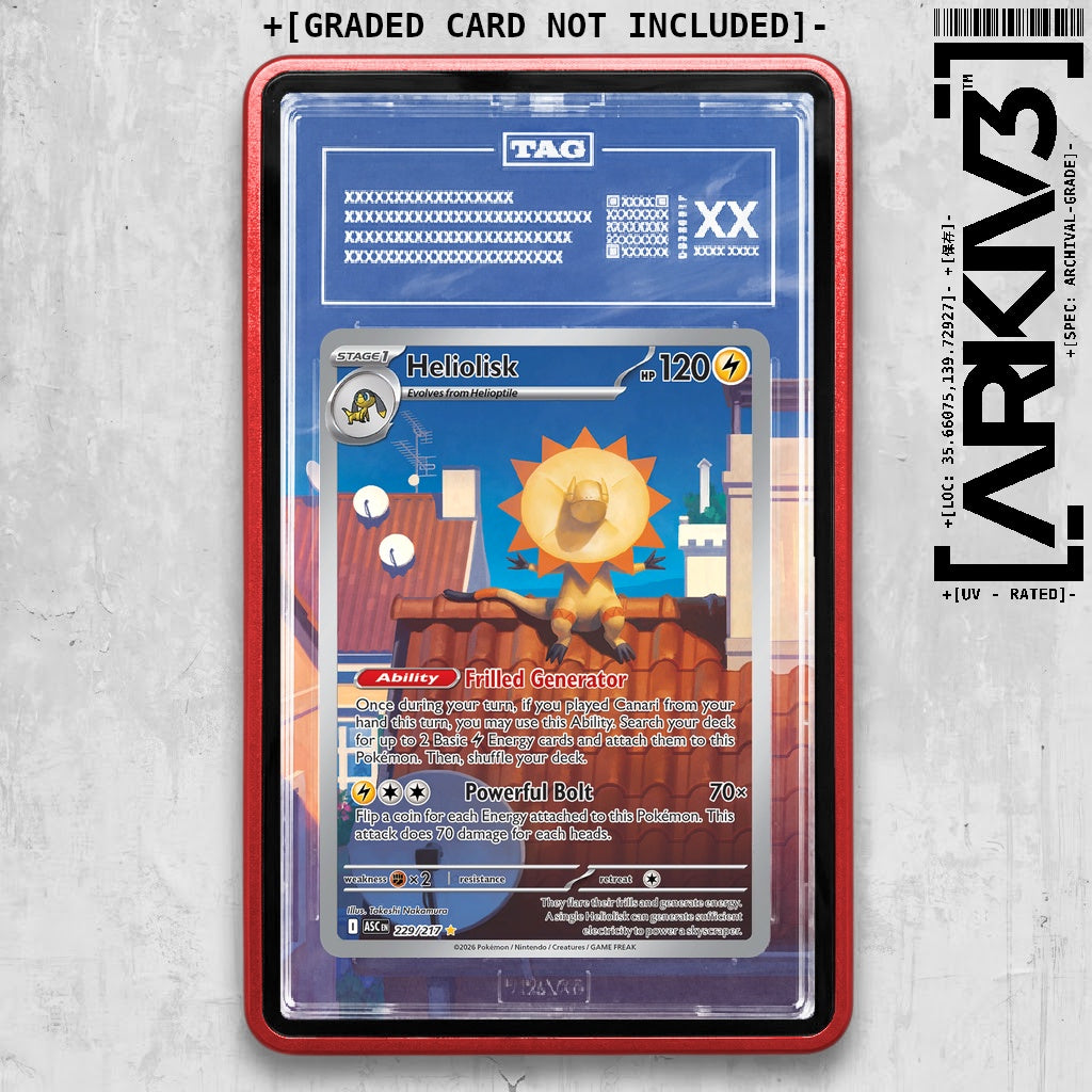 ARKIV3 TAG graded front - Red
