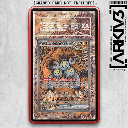 ARKIV3 TAG graded front - Red