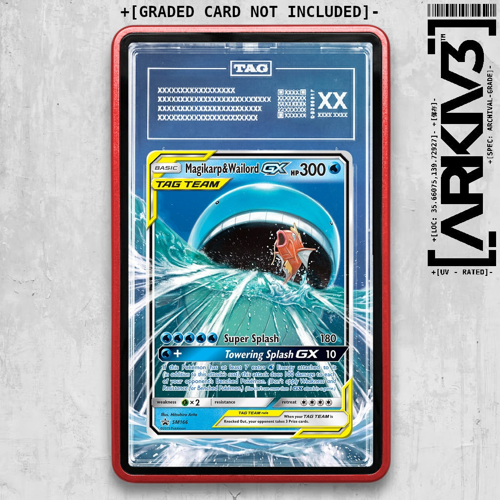 ARKIV3 TAG graded front - Red