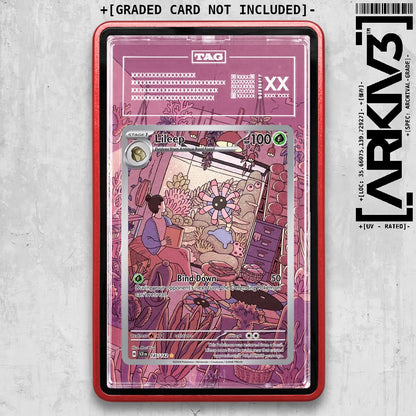 ARKIV3 TAG graded front - Red
