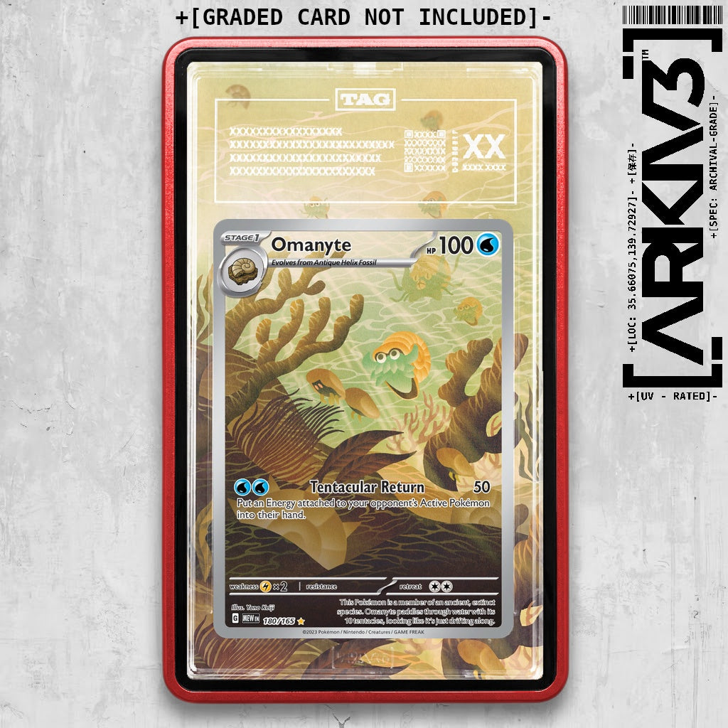ARKIV3 TAG graded front - Red