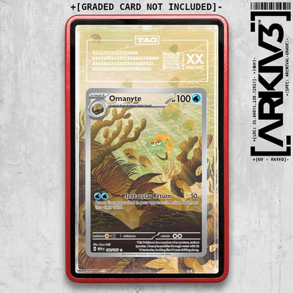 ARKIV3 TAG graded front - Red