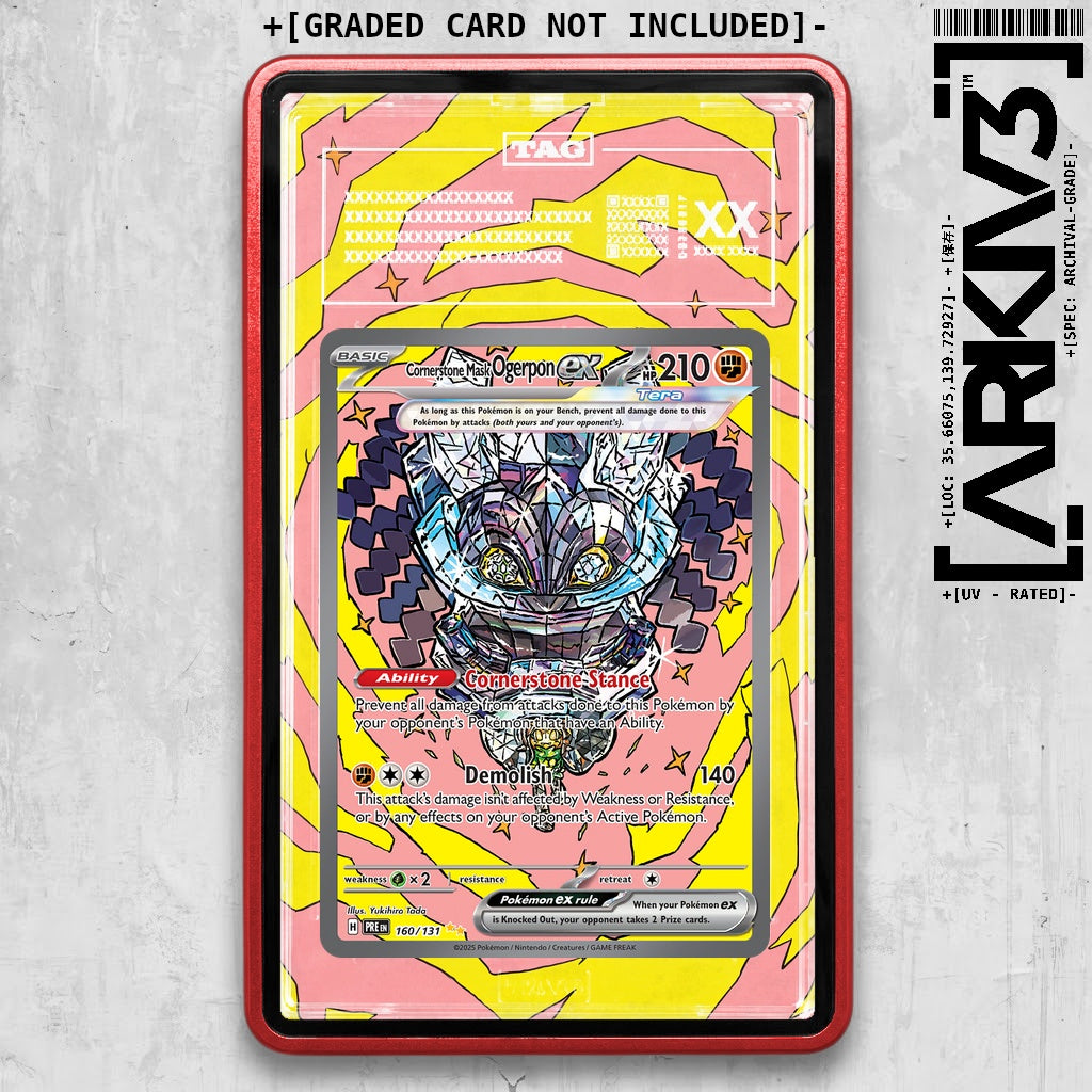 ARKIV3 TAG graded front - Red