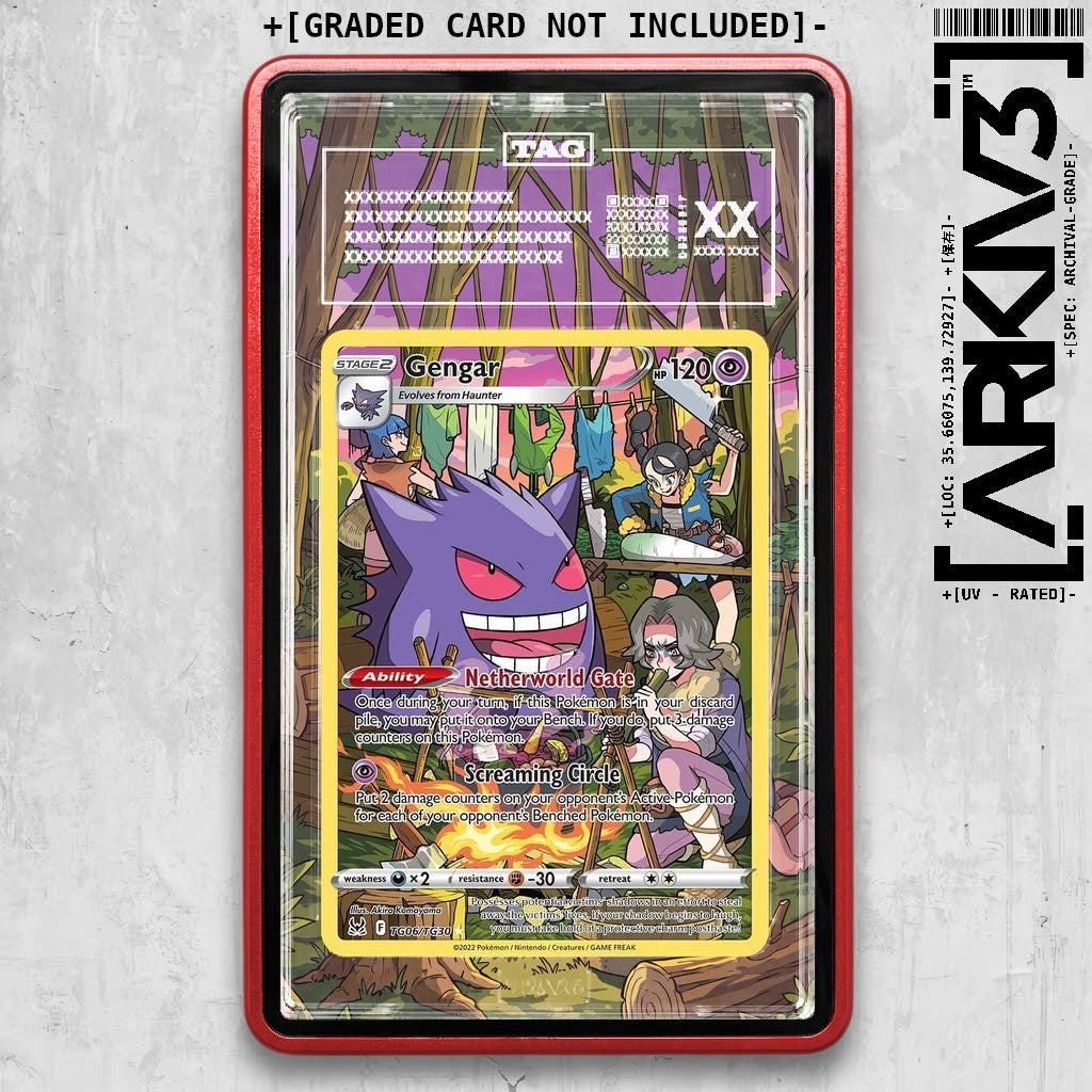 ARKIV3 TAG graded front - Red