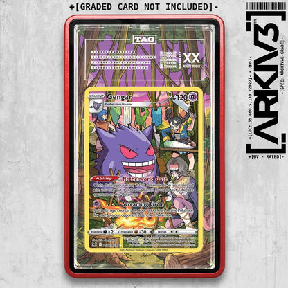 ARKIV3 TAG graded front - Red