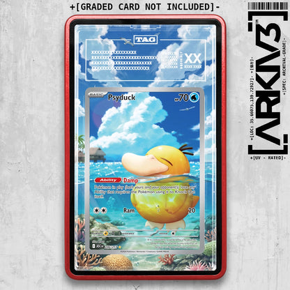 ARKIV3 TAG graded front - Red