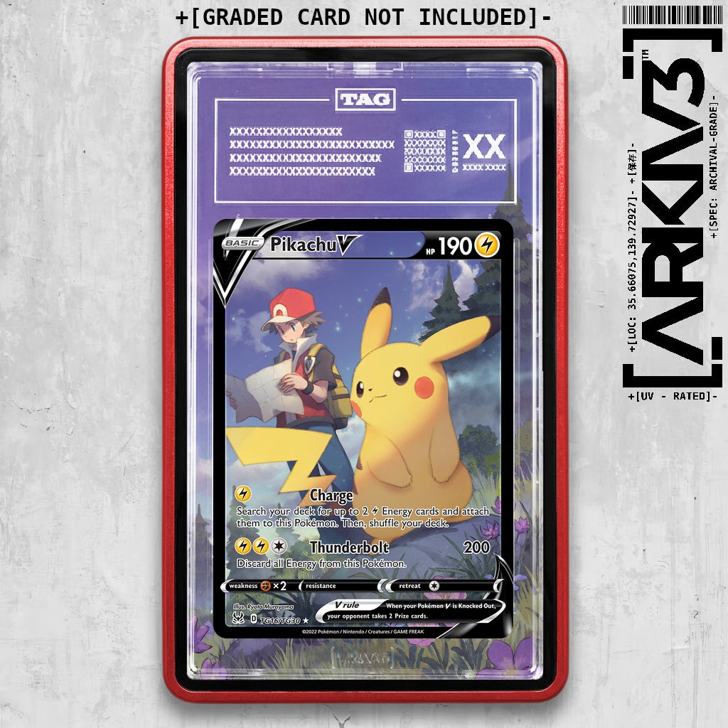 ARKIV3 TAG graded front - Red