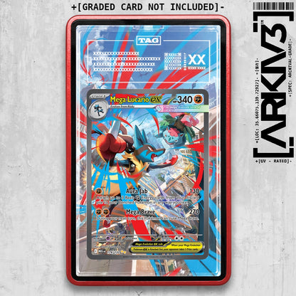 ARKIV3 TAG graded front - Red