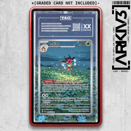 ARKIV3 TAG graded front - Red