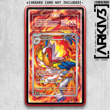 ARKIV3 TAG graded front - Red