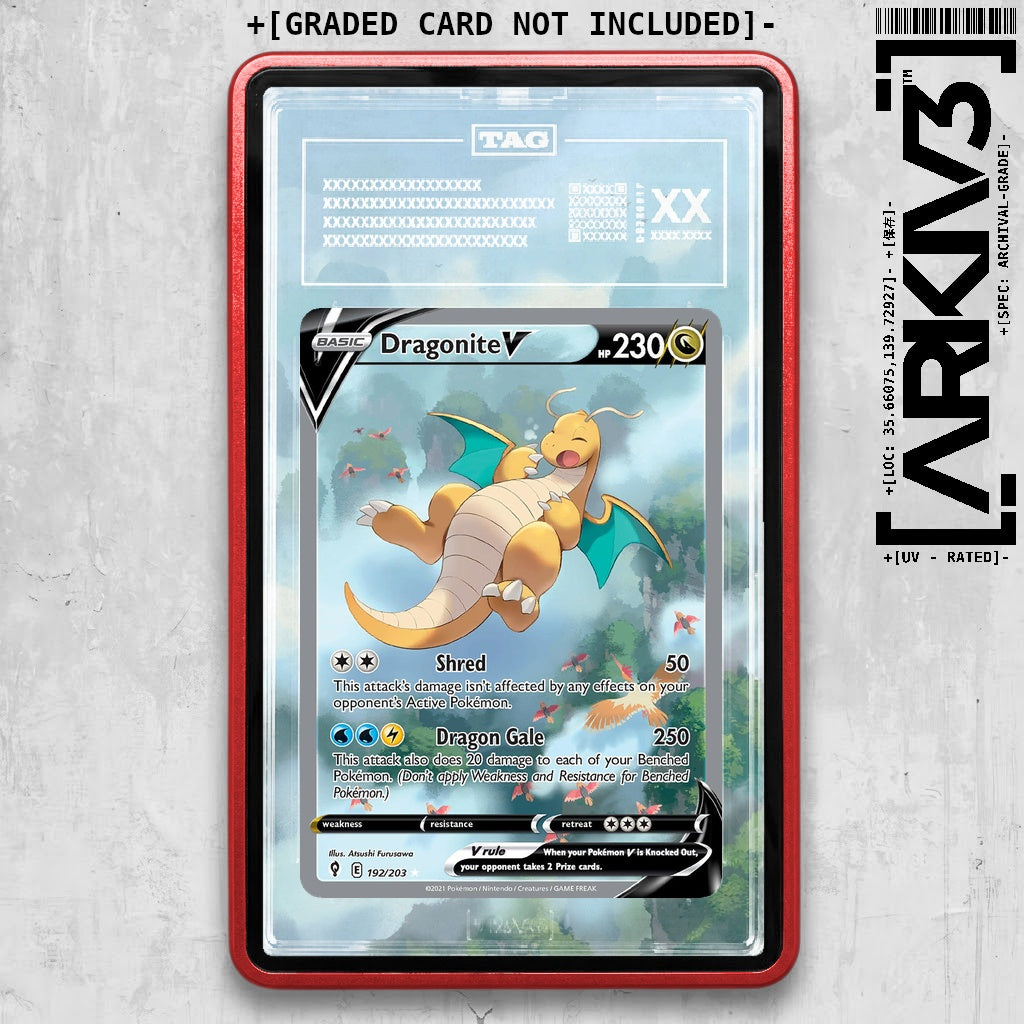 ARKIV3 TAG graded front - Red