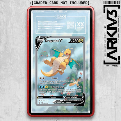 ARKIV3 TAG graded front - Red