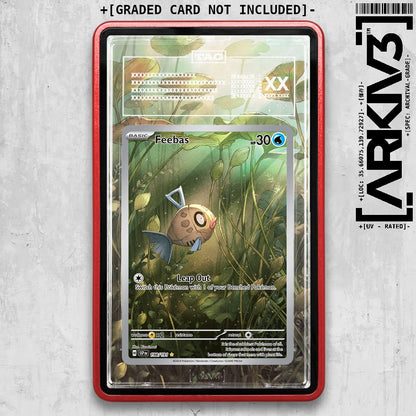 ARKIV3 TAG graded front - Red