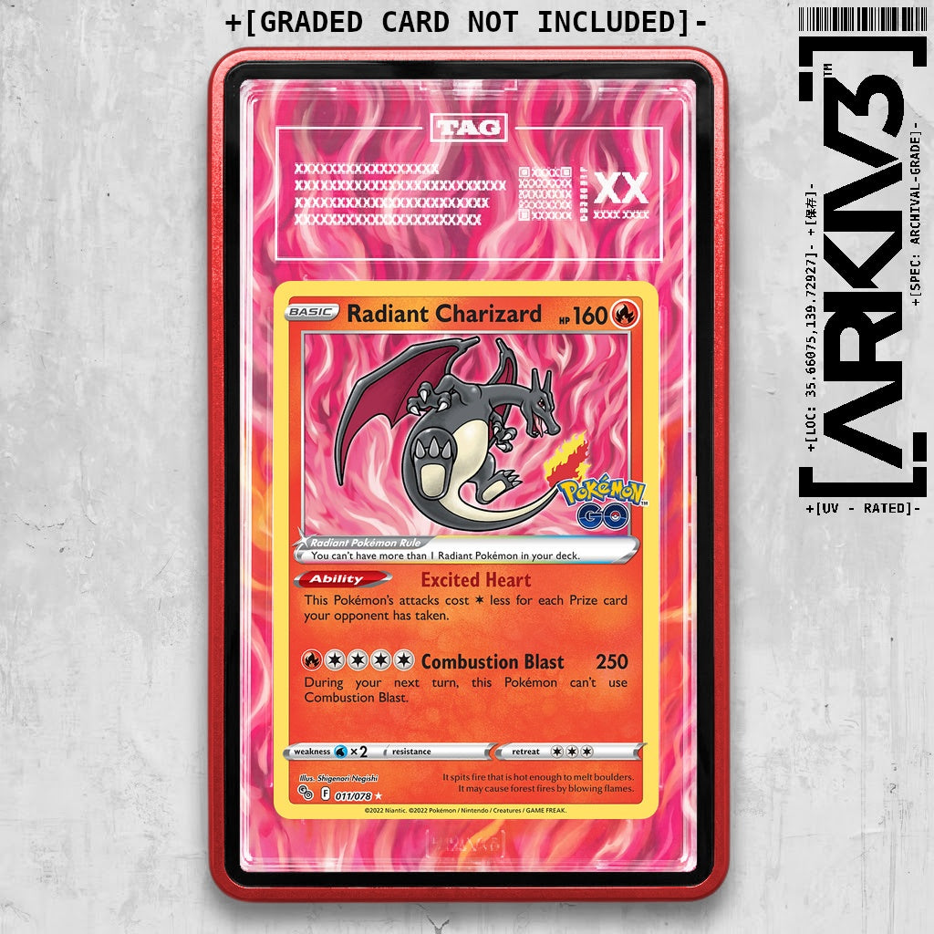 ARKIV3 TAG graded front - Red