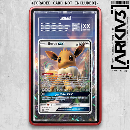 ARKIV3 TAG graded front - Red