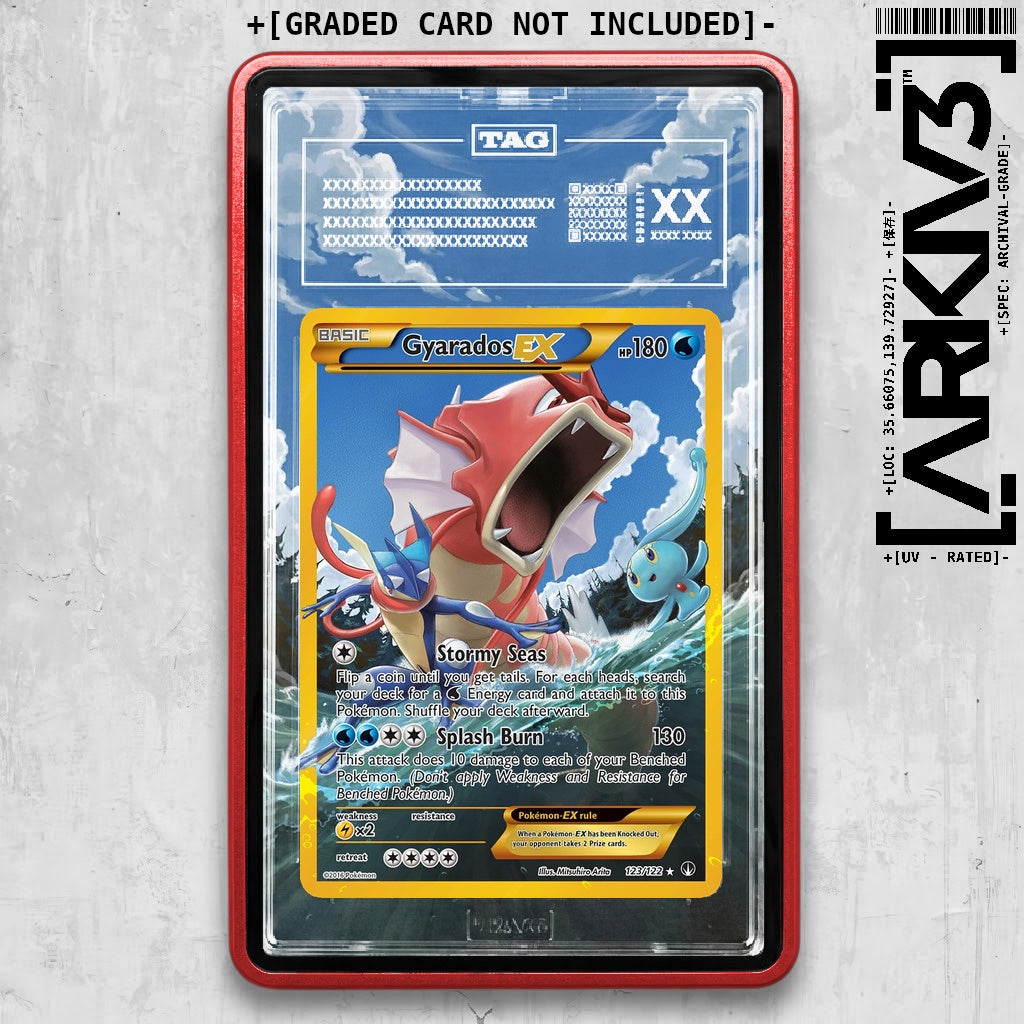 ARKIV3 TAG graded front - Red