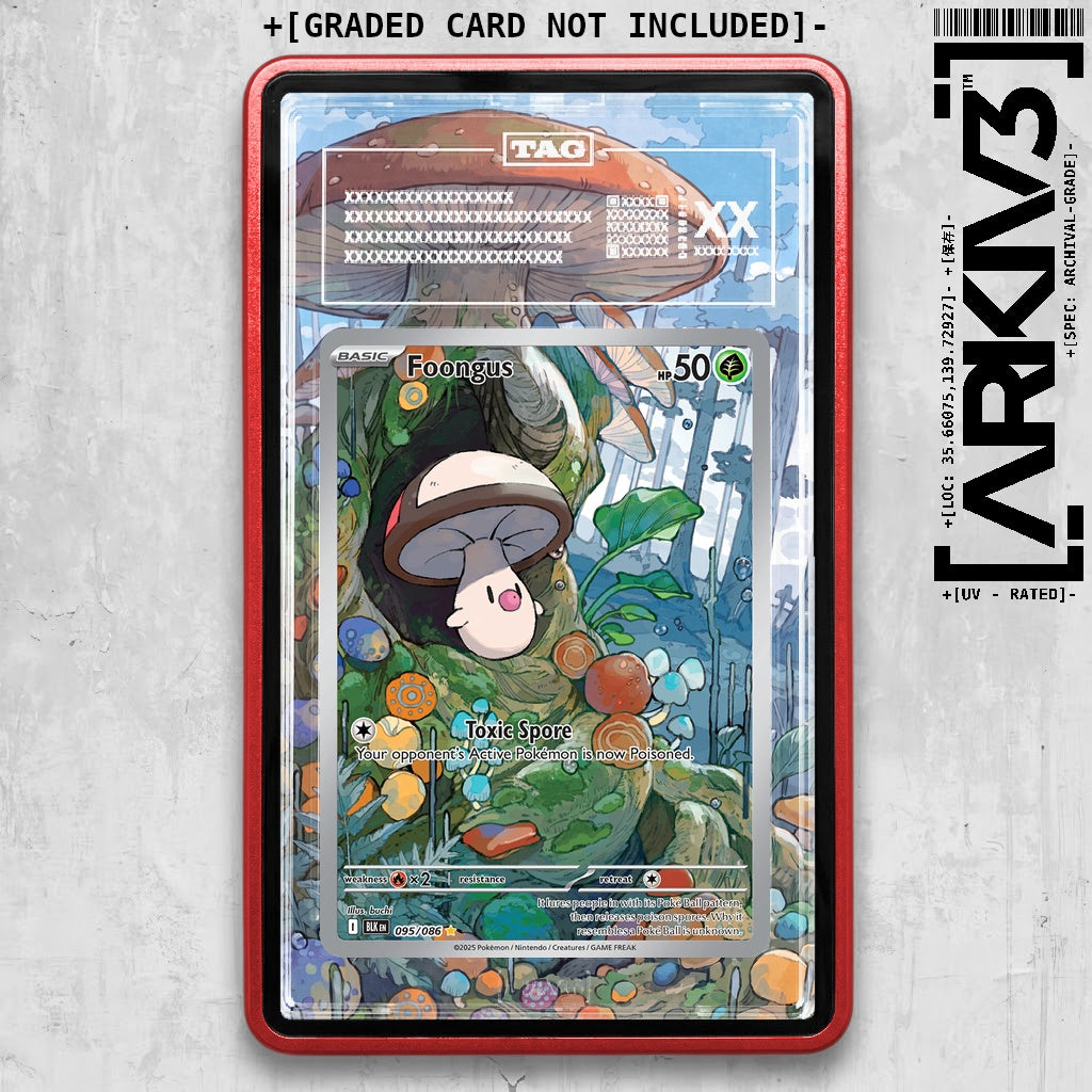 ARKIV3 TAG graded front - Red