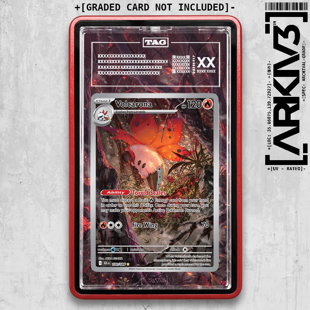 ARKIV3 TAG graded front - Red
