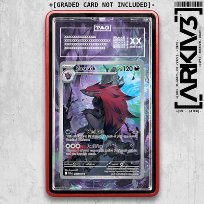 ARKIV3 TAG graded front - Red
