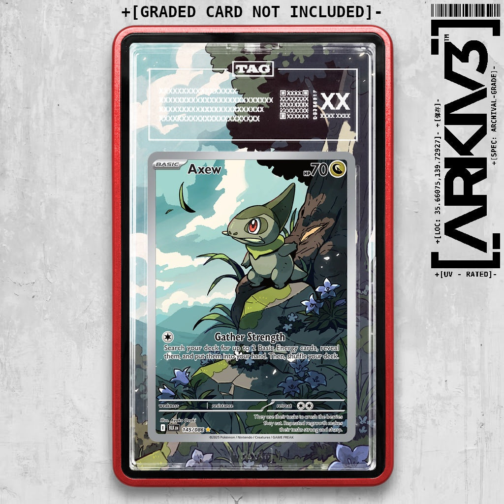 ARKIV3 TAG graded front - Red