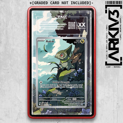 ARKIV3 TAG graded front - Red