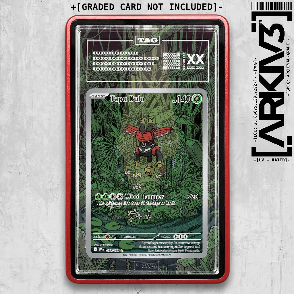 ARKIV3 TAG graded front - Red