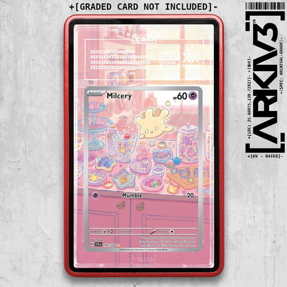 ARKIV3 TAG graded front - Red
