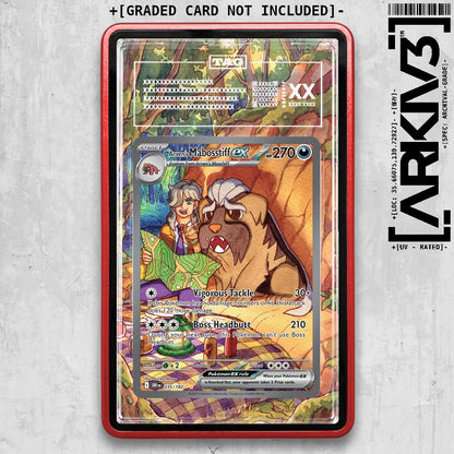 ARKIV3 TAG graded front - Red