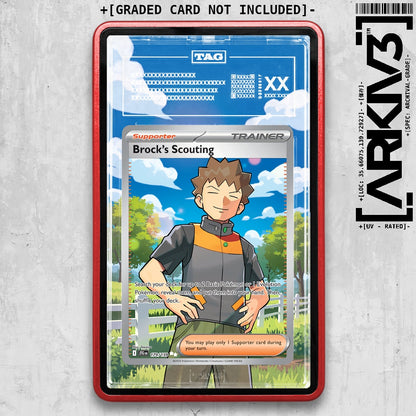 ARKIV3 TAG graded front - Red