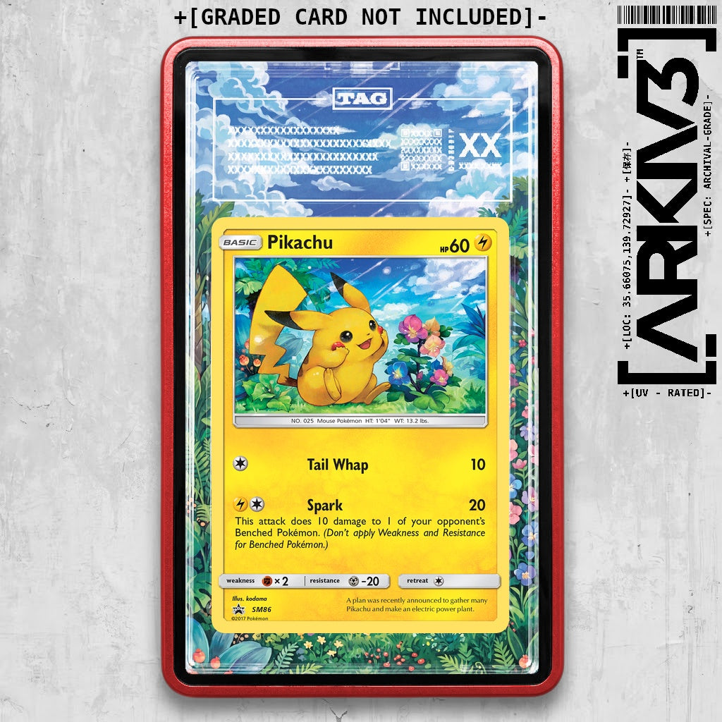 ARKIV3 TAG graded front - Red