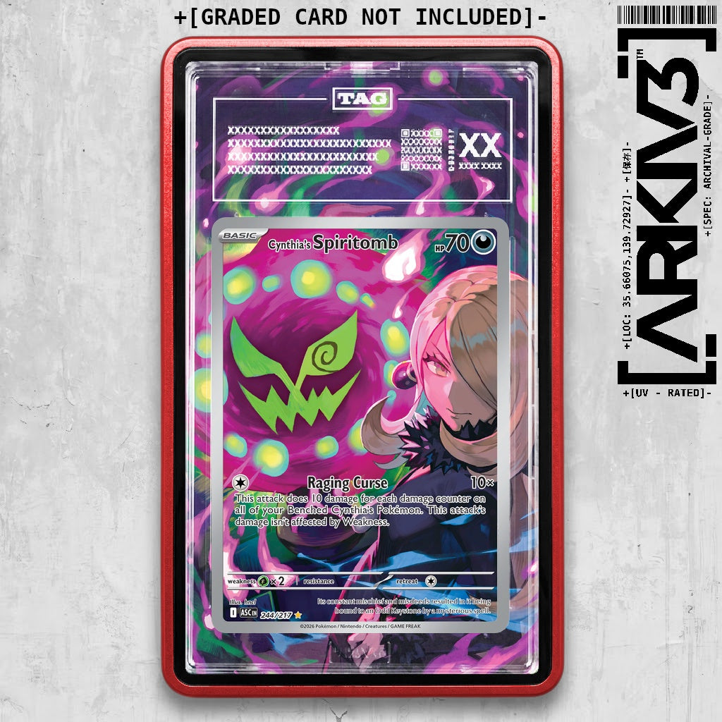 ARKIV3 TAG graded front - Red