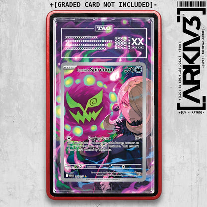 ARKIV3 TAG graded front - Red