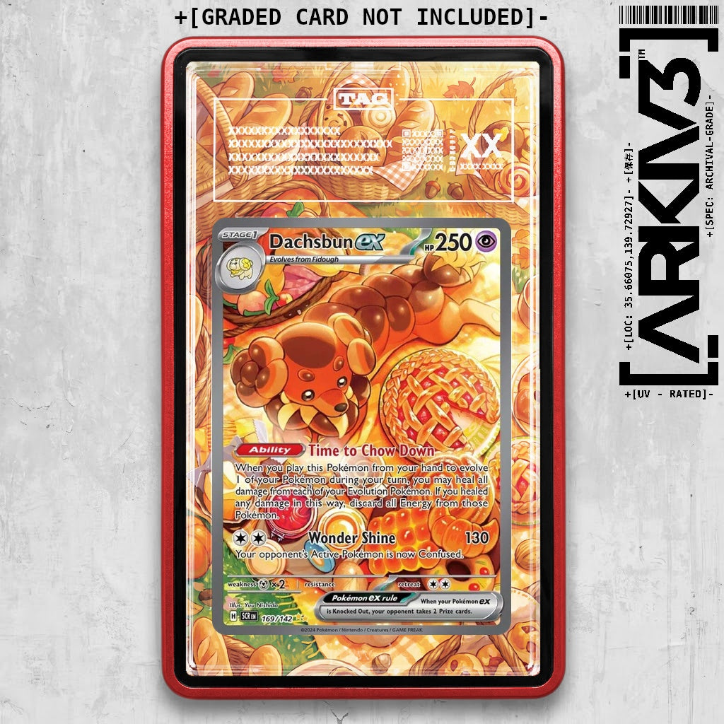 ARKIV3 TAG graded front - Red