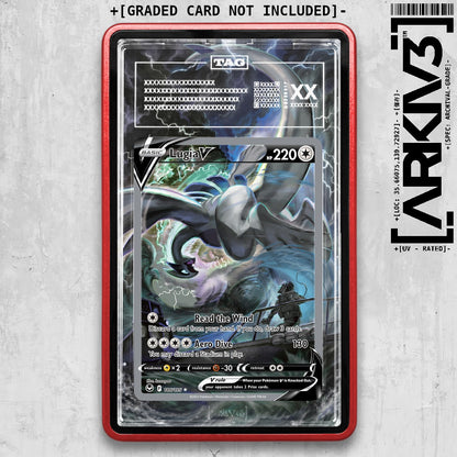 ARKIV3 TAG graded front - Red