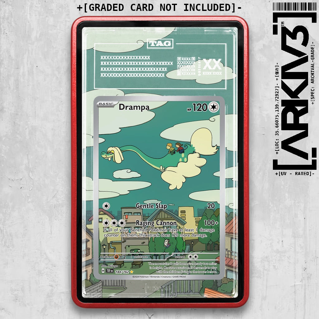 ARKIV3 TAG graded front - Red
