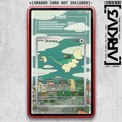 ARKIV3 TAG graded front - Red