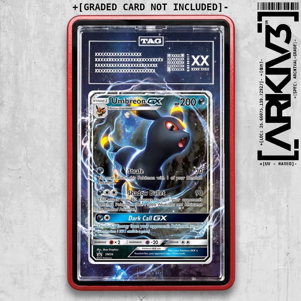 ARKIV3 TAG graded front - Red