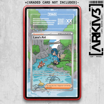 ARKIV3 TAG graded front - Red