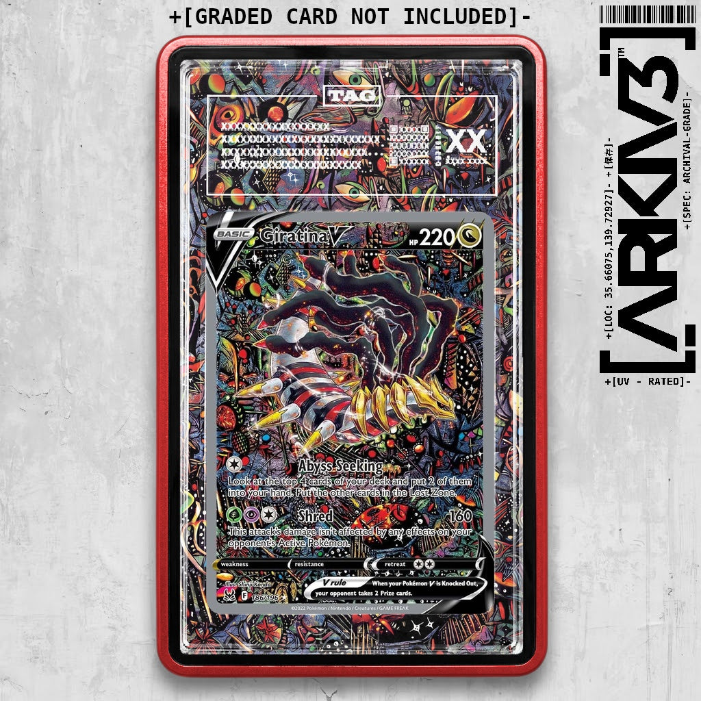 ARKIV3 TAG graded front - Red