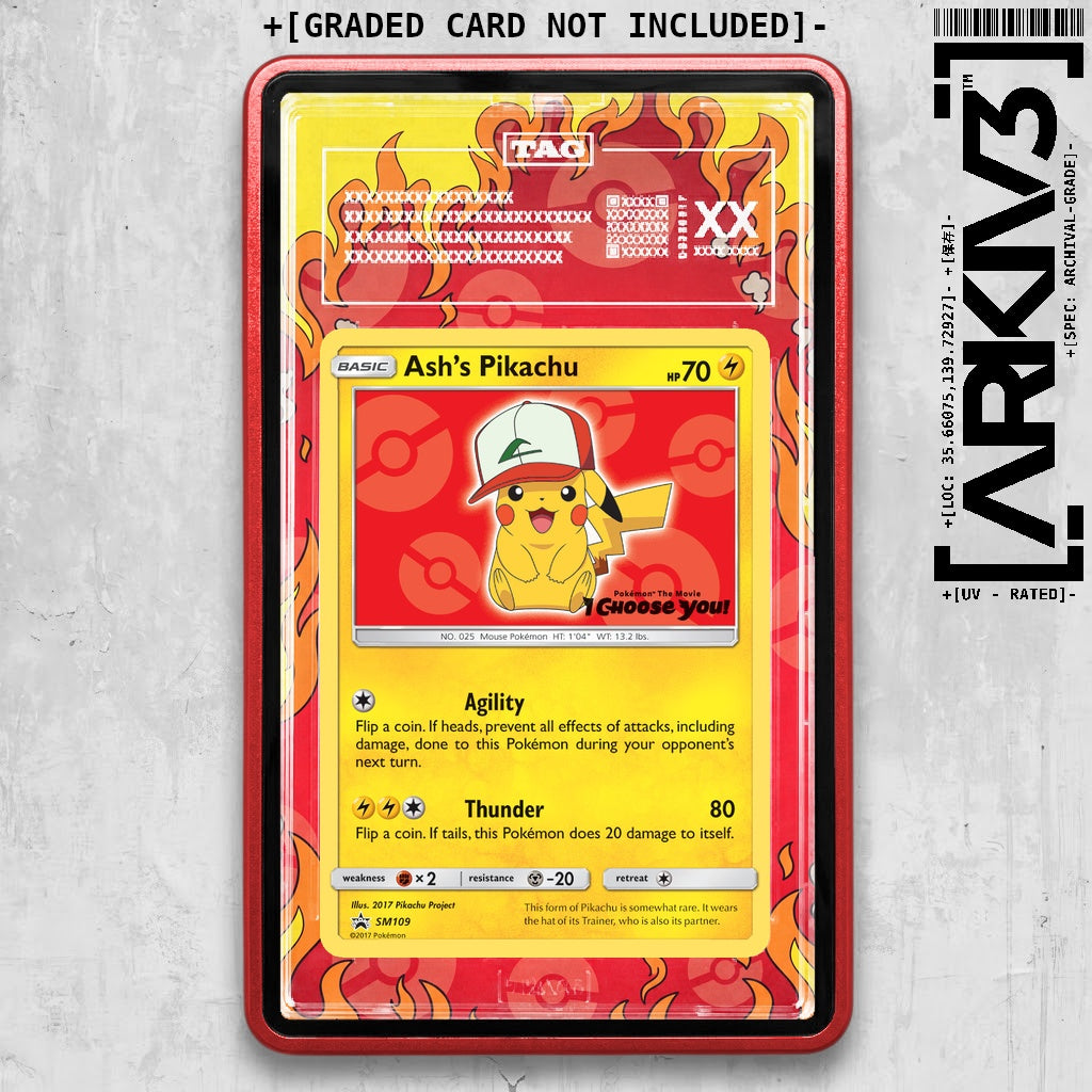 ARKIV3 TAG graded front - Red