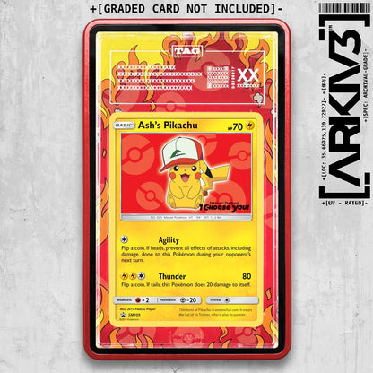 ARKIV3 TAG graded front - Red