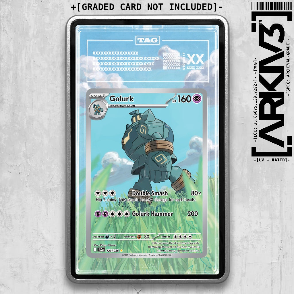 ARKIV3 TAG graded front - Silver