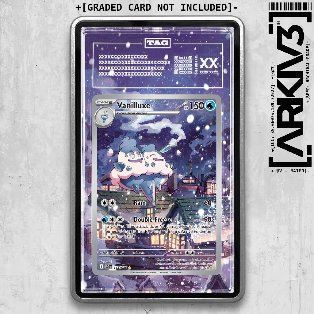 ARKIV3 TAG graded front - Silver