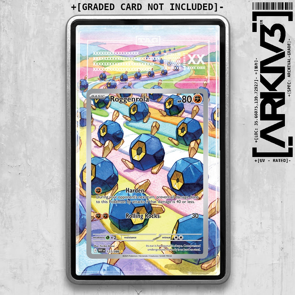 ARKIV3 TAG graded front - Silver