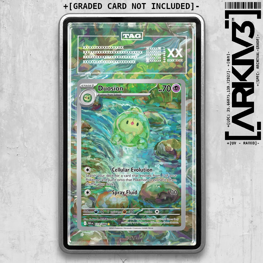 ARKIV3 TAG graded front - Silver