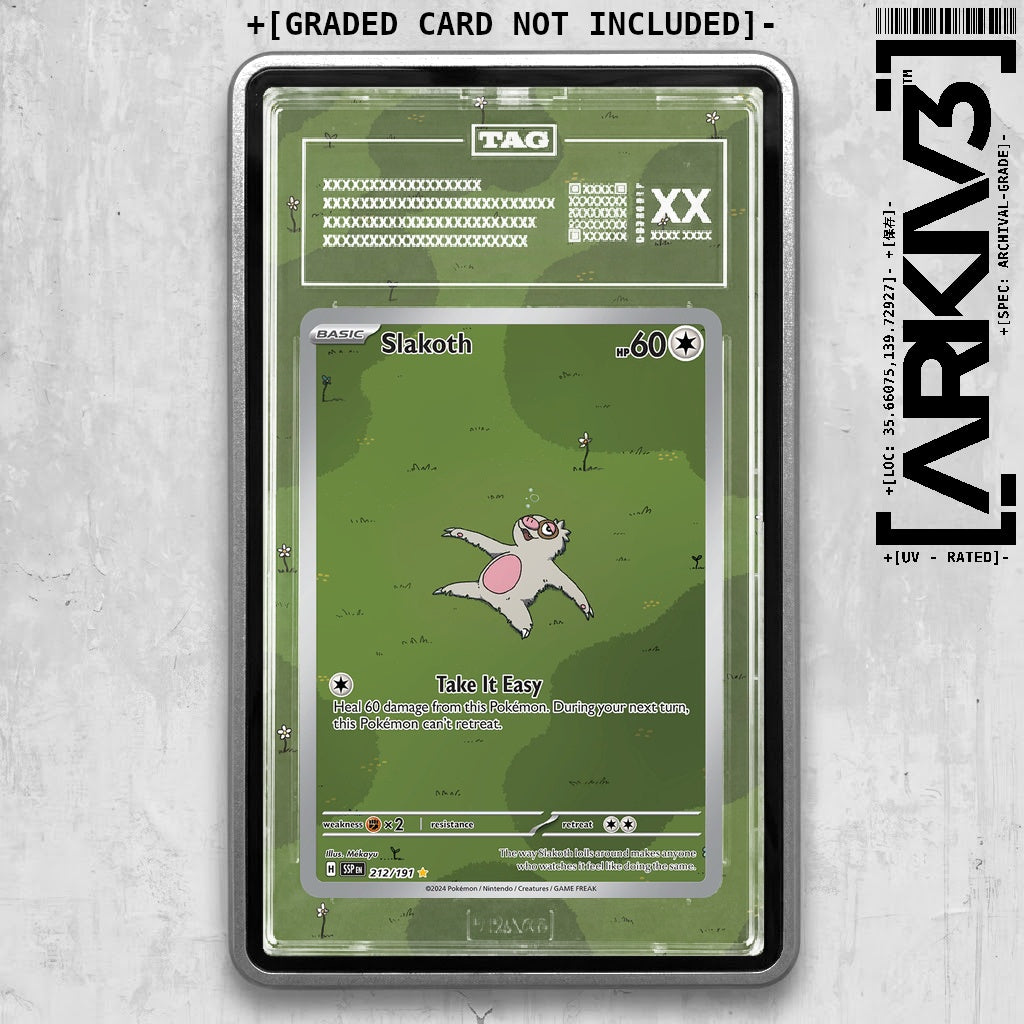 ARKIV3 TAG graded front - Silver