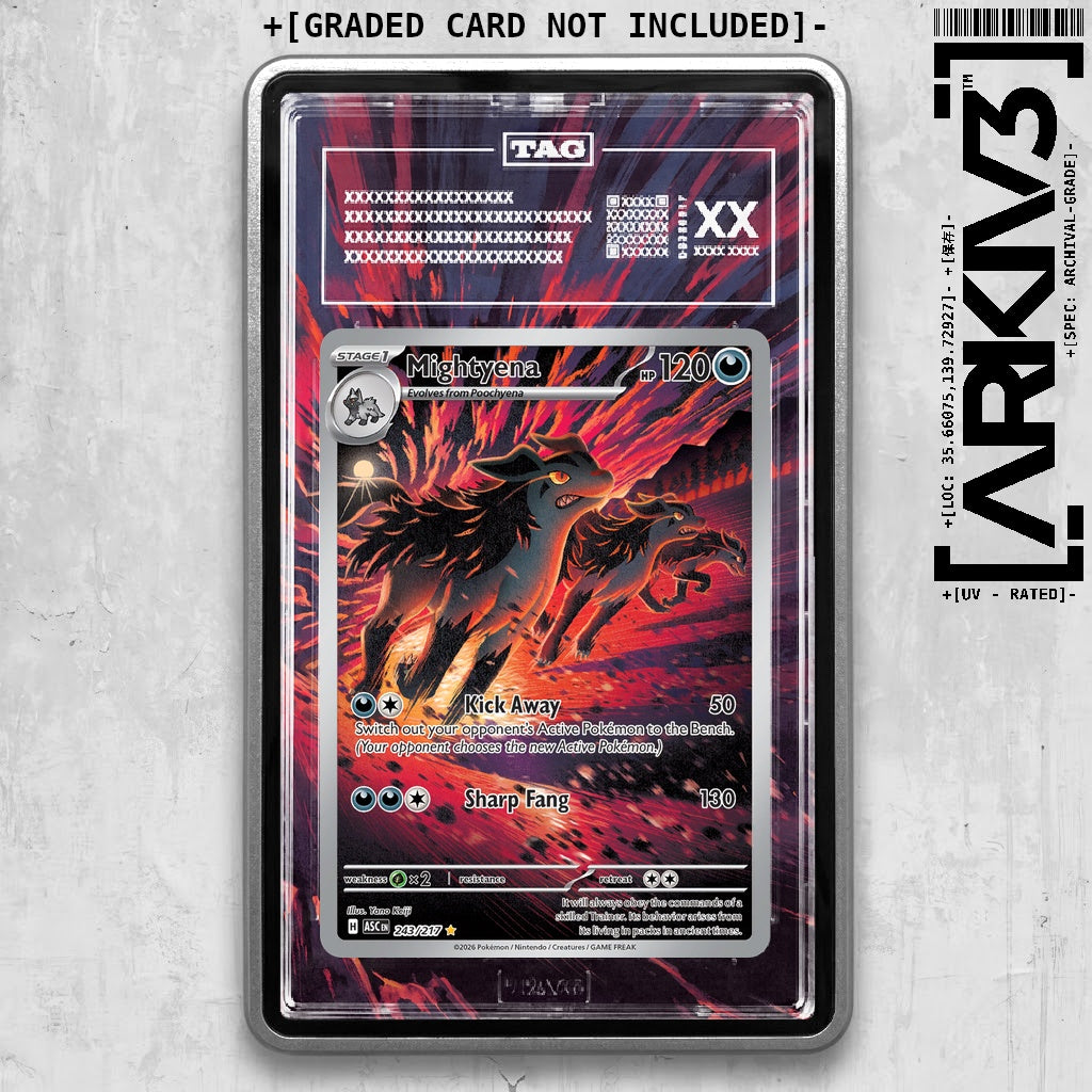 ARKIV3 TAG graded front - Silver