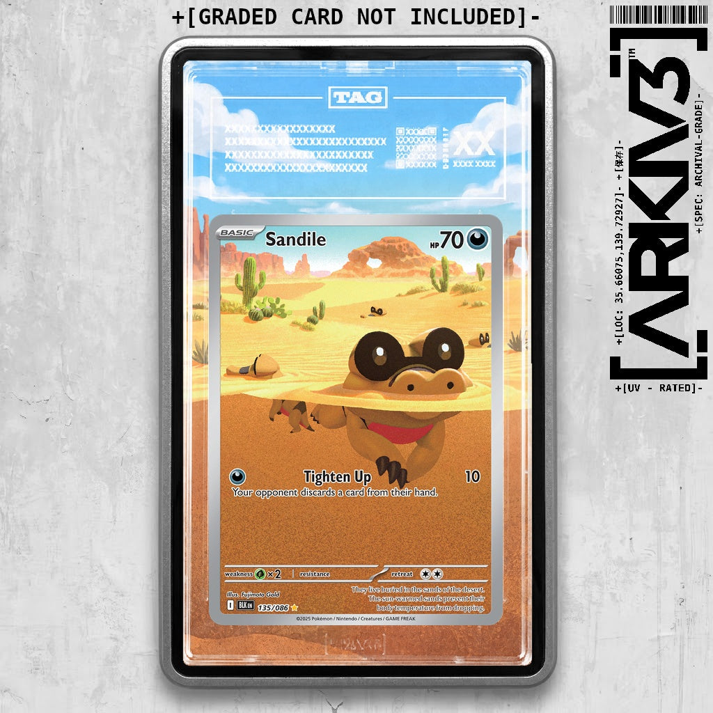 ARKIV3 TAG graded front - Silver