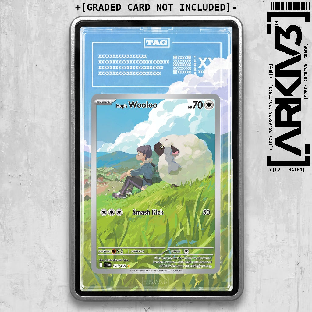 ARKIV3 TAG graded front - Silver